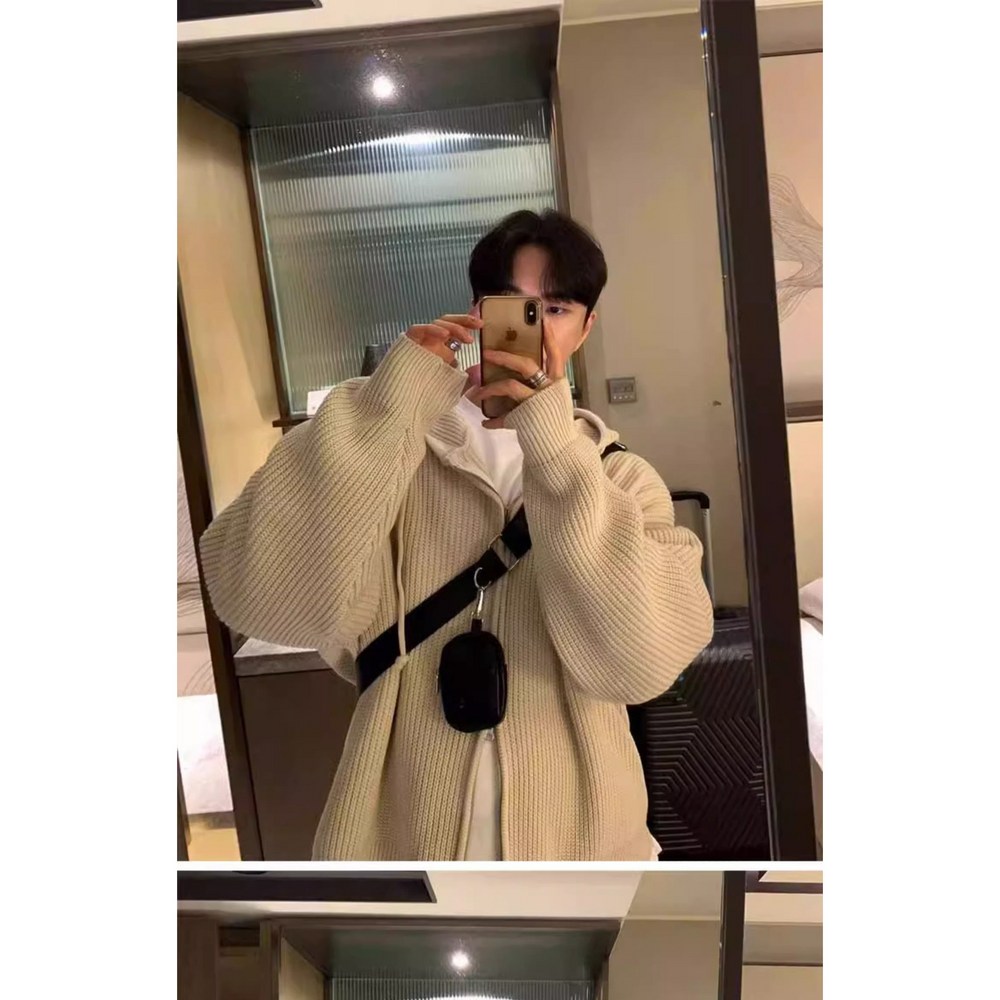 ANYOU 소프트 니트: 부드러움과 스타일을 모두 갖춘 남성 패션의 완성