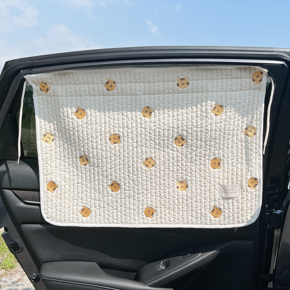 아기와 자동차 여행의 필수품: 돗투돗 차량햇빛가리개