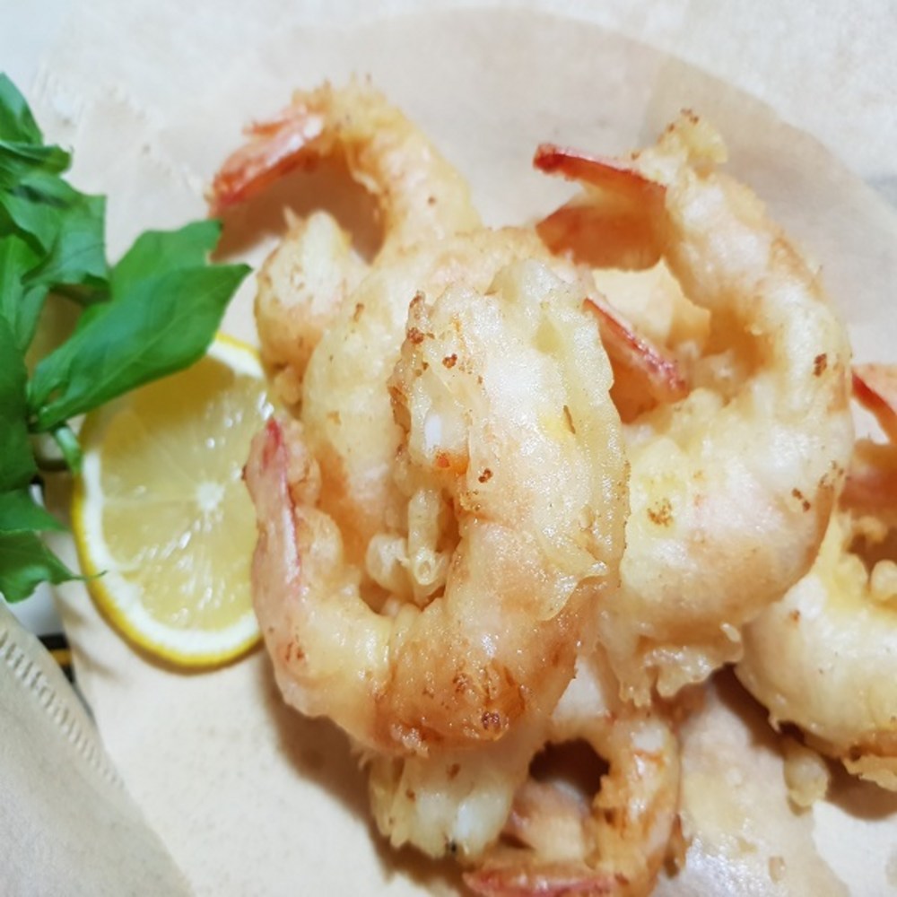 맛있는 요리에 필수적인 수다모아 냉동 탈각 손질 새우