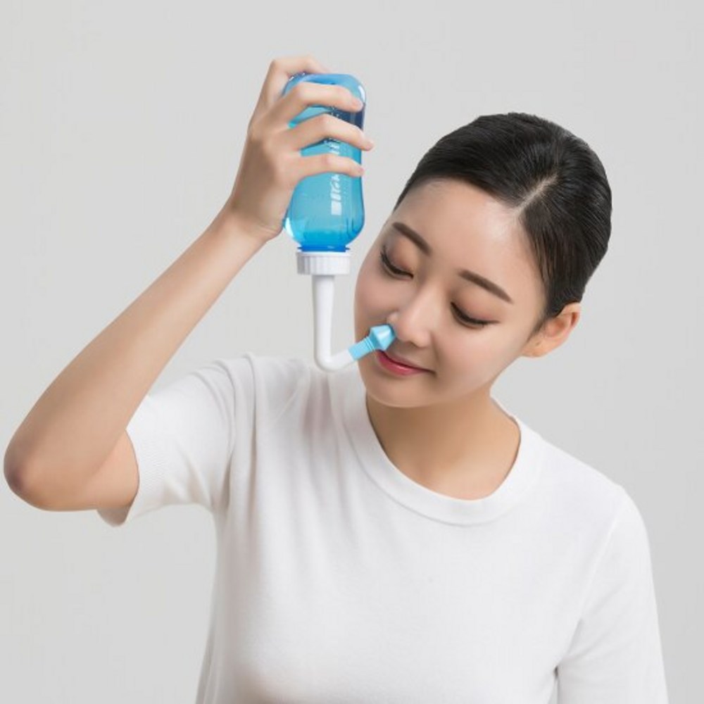 상쾌한 숨, 깨끗한 코! 나잘후레쉬 코세척기로 코 건강을 지키세요.
