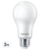 필립스 LED 벌브 12.2W 9290037943, 전구색, 3개