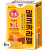 롯데제과 밀크카라멜, 50g, 6개