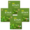 우리차 제주 유기녹차, 1.2g, 40개입, 4개