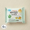 덴마크 유기가공식품 인증 짜지않은 아기치즈 1, 17g, 10개입, 6개