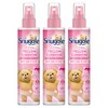 스너글 멜로우선샤인 퀵드라이 섬유탈취제, 150ml, 3개
