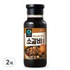 청정원 전통 소갈비양념, 500g, 2개