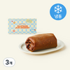 빌리엔젤 쿠키 카페오레 수건 케이크 (냉동), 125g, 3개