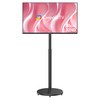와이드뷰 블랙에디션 HD 유압식 V3 이동식 스마트TV + 높이조절 삼탠바이미 세트, 81cm(32인치), EKW32HA11(TV), EKWBYME78B(스탠드), 이동형 스탠드, 고객직접설치
