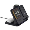퓨전에프엔씨 아이노트 WC100F 5in1 무선 충전기, BLACK, 1개