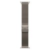 Apple 정품 애플워치 티타늄 밀레니즈 루프, 내추럴, 49mm, Medium, 1개