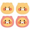 카카오프렌즈 문콕방지 지켜콕 도어가드 2종 x 2p 세트, 춘식이 핑크, 1세트