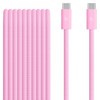 Apple Beats C타입-C타입 브레이드 케이블 240W MK8Q4ZP/A, 3m, 파워 핑크, 1개