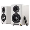 에디파이어 Hi Fi 데스크테리어 북쉘프 블루투스 스피커, 매트 화이트, AIRPULSE A60
