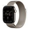 Apple 2026 애플워치 시리즈 12, 네츄럴, 42mm, GPS+Cellular, 티타늄, 네추럴 밀레니즈 루프, Free