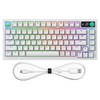 로지텍 코리아 로지텍G G316 X 75 게이밍 유선 기계식 키보드, 화이트, 920-014326, 갈축