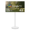 한성컴퓨터 4K UHD QLED 이동형 스마트 TV 스탠드 세트, 4300USQ(TV), HMA2000(스탠드), 고객직접설치, 이동형 스탠드, 108cm(43인치)