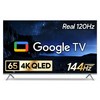 더함 4K UHD QLED 스마트 로컬디밍 돌비 AI 구글3.0 게이밍프로 TV 144Hz, 165cm(65인치), UG651QLED SMART GAMING144 24T1, 무타공 벽걸이형(추가비용발생), 방문설치