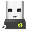 로지텍 볼트 USB-A 수신기, CU0021, 2개