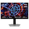 TCL QHD 320Hz Mini LED HDR 600 HFS 게이밍 모니터, 68.4cm, 27P2A Pro