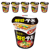 튀김우동 컵, 62g, 6개