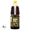 몽고 장아찌 간장소스, 4개, 1.8L