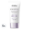 달바 워터풀 퍼플 톤업 선크림 SPF50+ PA++++, 50ml, 5개