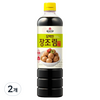 몽고간장 담백한 장조림 간장소스, 2개, 840ml