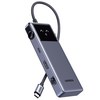 유그린 UNO 시리즈 7in1 HDMI PD 인터넷 랜카드 USB 멀티허브 독 CM888(45155), 혼합색상, 1개