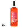 네이쳐티 복숭아시럽, 2개, 1L