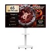 더함 4K UHD 구글 5.0 이동식 288Hz 스마트TV 패키지, 165cm(65인치), UA651MINILED N10S Google5.0 288Hz, 이동형 스탠드, 방문설치