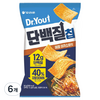 닥터유 단백질바 오리온 단백질칩 해물야끼소바맛, 60g, 6개