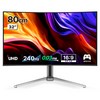 한성컴퓨터 UHD QD OLED 리얼 240Hz USB C타입 게이밍 커브드 모니터, 80.01cm, TFG32U24VL(무결점)