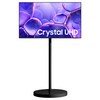 삼성전자 4K UHD Crystal TV + 무빙스타일 스탠다드 블랙 세트, 108cm(43인치), KU43UF8000FXKR(TV), HA-MTS2S43BLK(스탠드), 스탠드형, 방문설치