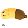 카카오프렌즈 발라당 차량용 안전벨트 커버, 춘식이, 3개