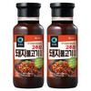 청정원 고추장 돼지불고기 양념, 500g, 2개