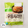 풀무원 냉장_수타식 우동사리면 1인분, 210g, 2개