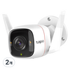 타포 400만 화소 QHD 주야간 감시 스마트 WiFi 홈 CCTV 실외용, Tapo C320WS, 2개