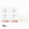 [비건뷰티] 달바 에어 핏 프레쉬 선스틱 SPF50+ PA++++, 19g, 10개