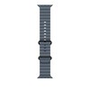 Apple 정품 애플워치 오션 밴드, 앵커 블루 / 블랙 티타늄, 49mm, Regular, 1개
