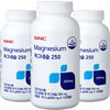 GNC 마그네슘 250, 120정, 3개