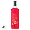 네이쳐티 딸기시럽, 3개, 1L