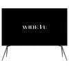 와이드뷰 4K UHD QLED 와이드아트뷰 더베이직 블랙 이젤스탠드 구글 스마트 TV, 254cm(100인치), EKW1001QA, 거치대형, 방문설치