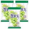 롯데웰푸드 청포도 캔디, 153g, 3개