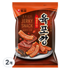 농심 육포깡 매콤한맛, 90g, 2개