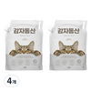 nello 쿠쿠 감자동산 벤토나이트 고양이 모래, 9kg, 4개, 무향