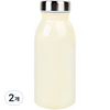 오슬로 멜로우 보온 텀블러, 아이보리, 350ml, 2개