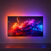 WiZ 139~165cm TV LED 인테리어 줄조명, 블랙, 1개