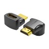 벤션 HDMI 270도 M to F 연장 젠더 2p, AINB0-2, 1개