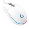 로지텍 G102IC 2세대 LIGHTSYNC 게이밍 유선마우스, MU0056, 화이트