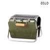 오슬로 아웃백 캠핑 BBQ 화로 그린, S, 1개